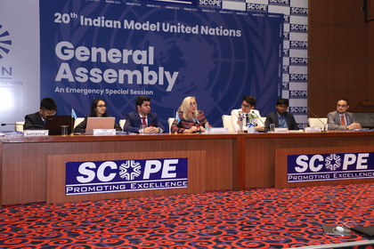 Посланик Димитрова бе гост-лектор на конференцията „Индийски модел ООН 2022“ 